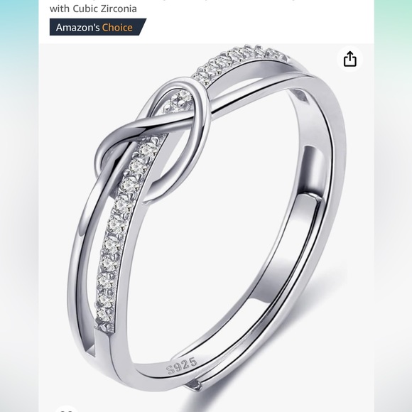 Adjustable sterling silver ring stack * FREE ADD ON ITEM * - Picture 4 of 5